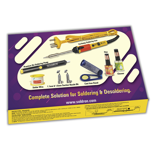 Soldron Soldering and Desoldering Kit