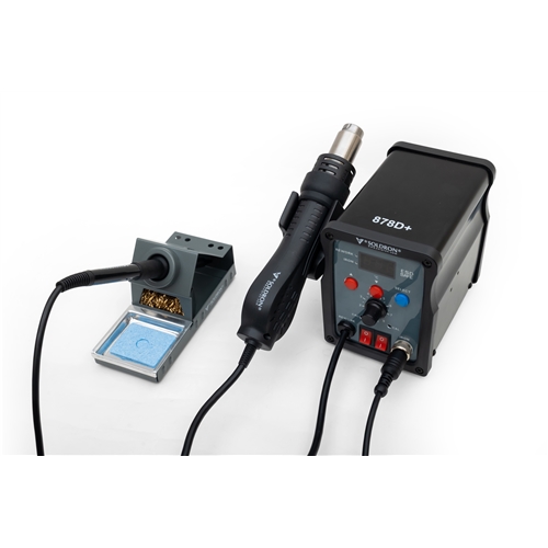 Soldron 878D Ultra Pro 2-in-1 Hot Air and Soldering Station