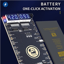 BA27 Battery Activation Detection Board 4.2V Regulated Output Real-time Output Voltage and Current Positive Negative Anodes Au atic Identification Compatible with iOS Android System
